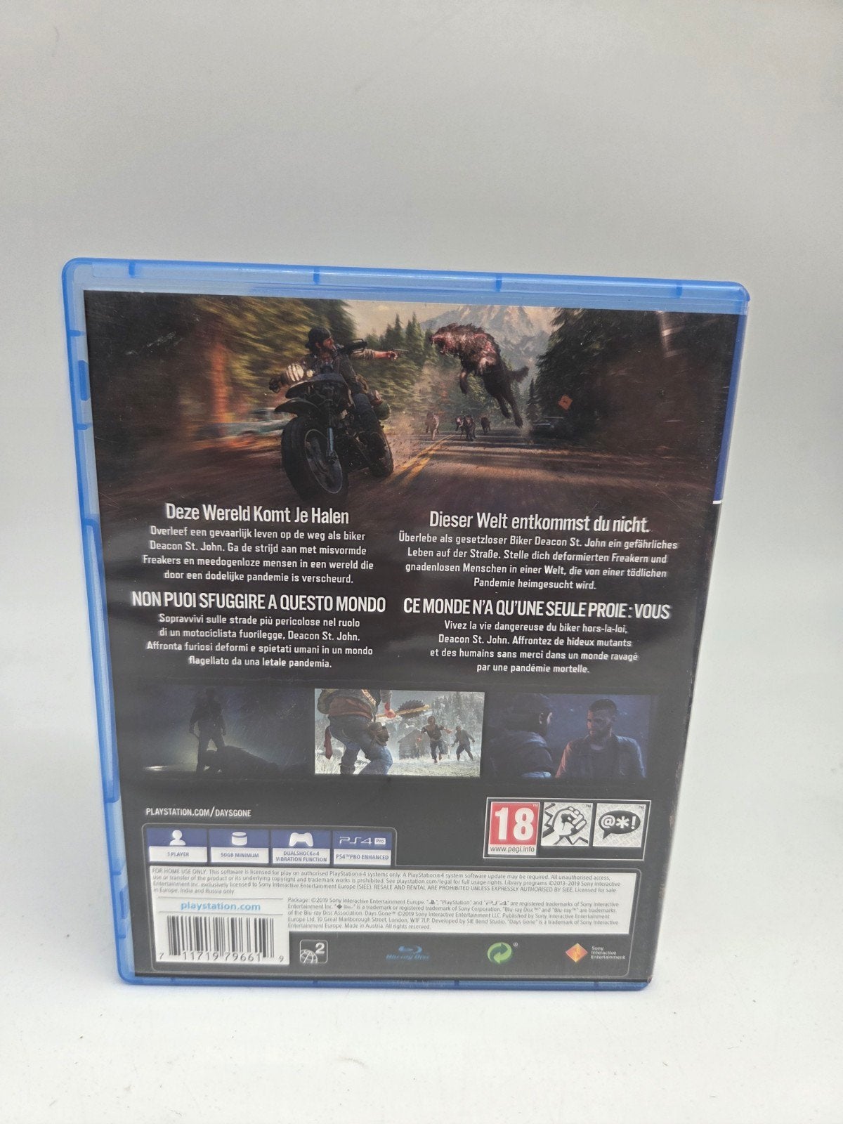Days Gone PS4 - Actie-avontuur in post-apocalyptische wereld, Spelcomputers en Games, Games | Sony PlayStation 4, Avontuur en Actie