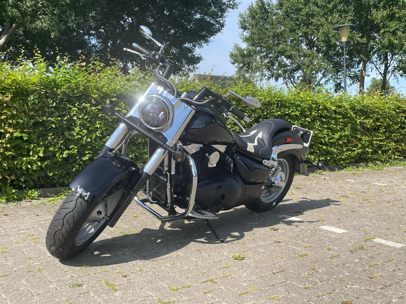 Suzuki Intruder VL 1500 LC - Zeer goede staat, complete refi, Motoren, Cardan-aandrijving, 2 cilinders, Gebruikt, 1500 cc