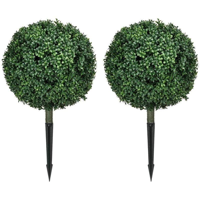 2x Kunst Buxus Bol 40cm - Onderhoudsvrij &UV-bestendig NIEUW, Huis en Inrichting, Woonaccessoires | Kunstplanten en Kunstbloemen