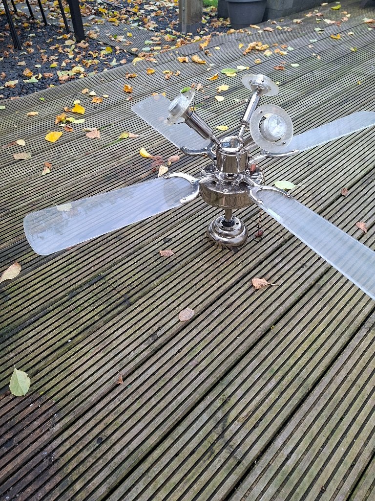 Plafond ventilator, Witgoed en Apparatuur, Ophalen of Verzenden, Zo goed als nieuw, Plafondventilator