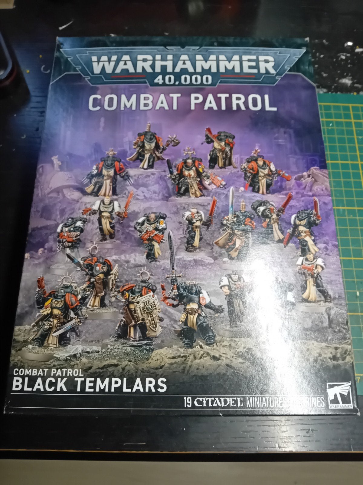 W40k Black Templars combat patrol (bijna helemaal op sprue), Ophalen of Verzenden, Zo goed als nieuw, Warhammer, Figuurtje(s)