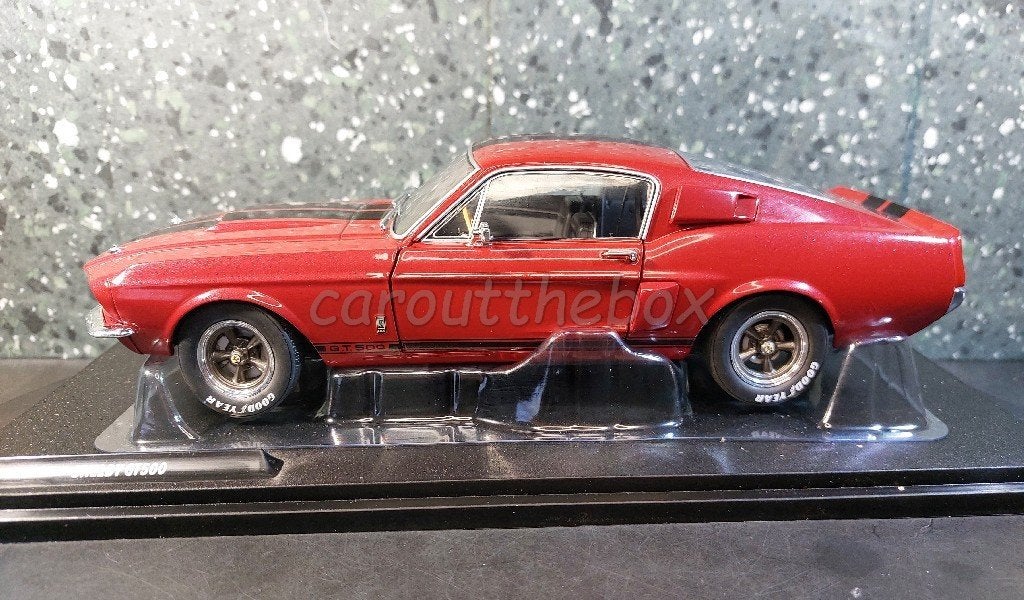 Ford Mustang Shelby GT500 rood 1/18 Solido Sol089, Verzenden, Nieuw, Auto, Solido