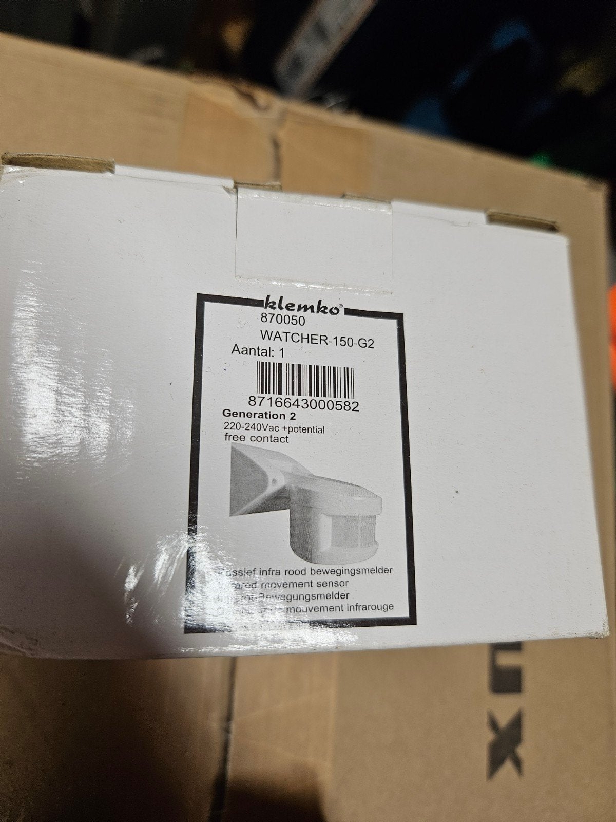 Klemko Watcher 150-G2 Infrarood Bewegingsmelder, Ophalen of Verzenden, Nieuw