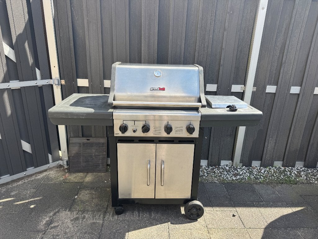 Gasbarbeque Grandhall in zeer goede staat, Tuin en Terras, Ophalen, Gebruikt, Grandhall