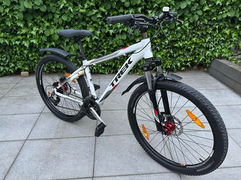 Stoere kinderfiets ATB mountainbike Trek 16”, Fietsen en Brommers, Fietsen | Mountainbikes en ATB, Gebruikt, Hardtail, Heren, Schijfrem