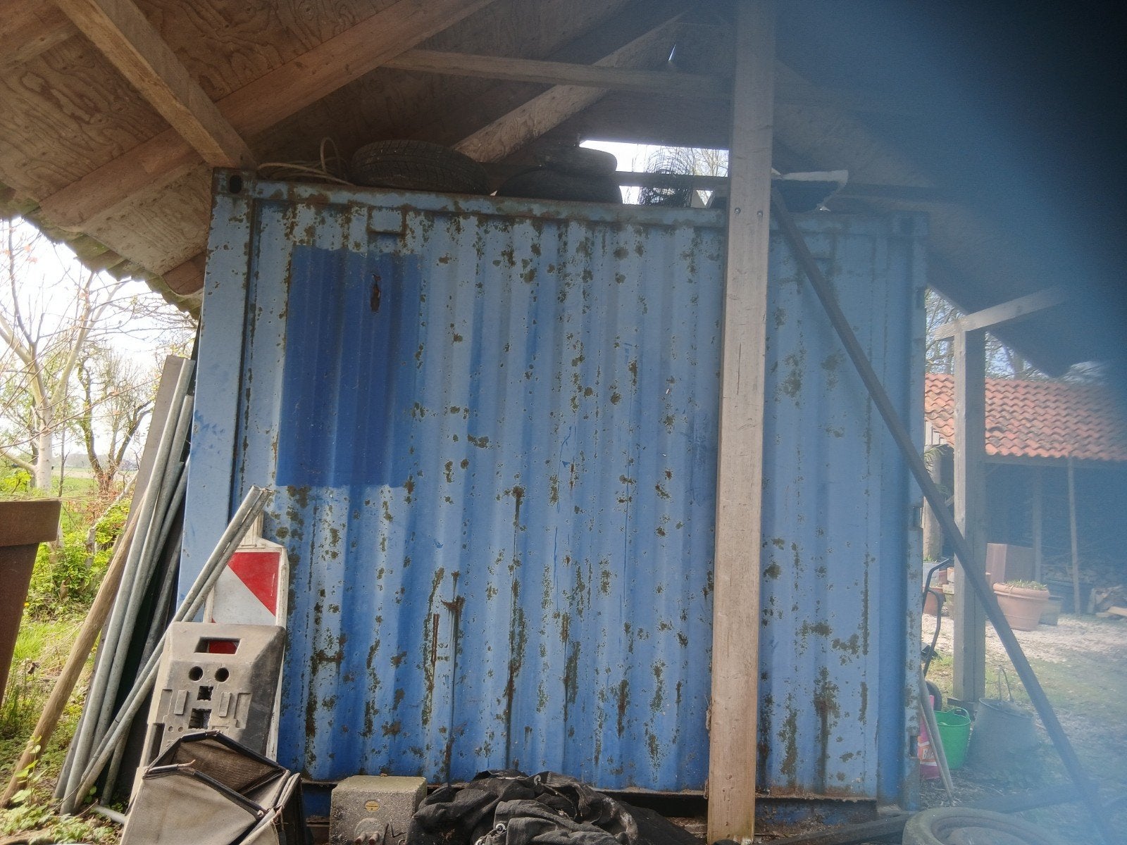 Zeecontainer 10 ft  . Opslag  .Tinyhouse. 700 euro, Ophalen of Verzenden