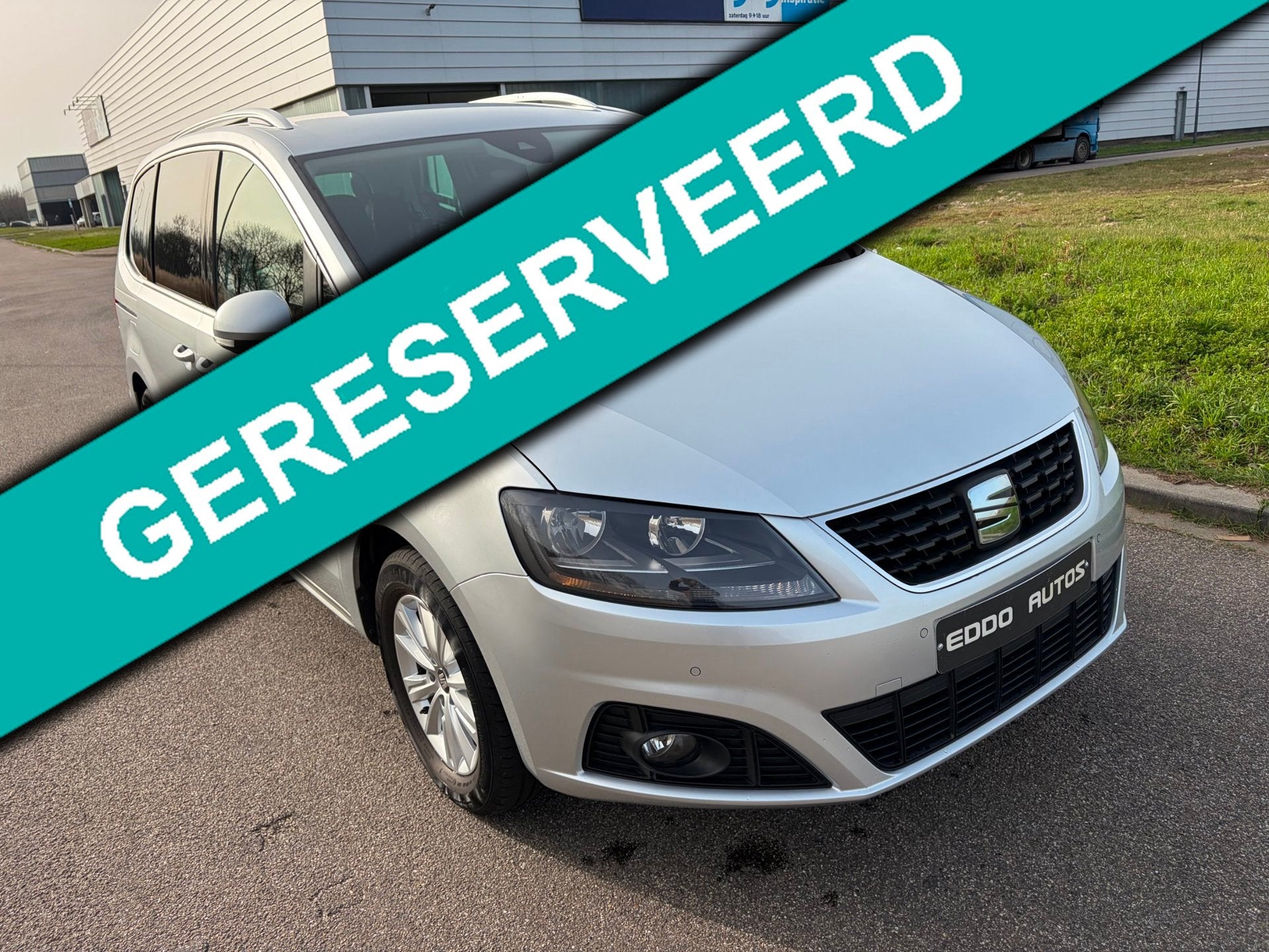Seat Alhambra 1.4 TSI Style BTW auto, Auto's, Seat, Dealer onderhouden, Gebruikt, Beige, 4 cilinders