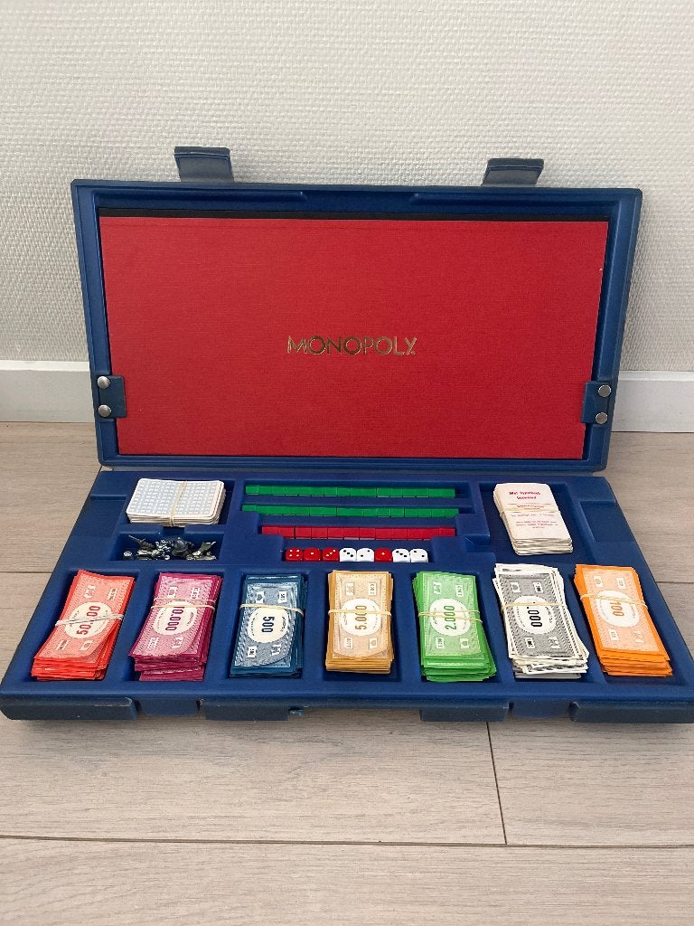 Vintage Monopoly Clipper Ref. 605 compleet  – zeldzaam, Hobby en Vrije tijd, Vijf spelers of meer, Ophalen of Verzenden, Gebruikt