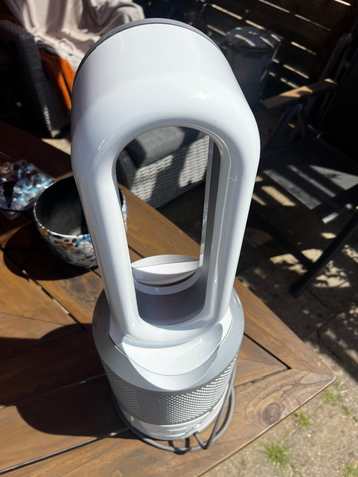 Dyson HP02 hot en cool ventilator/luchtreiniger, Witgoed en Apparatuur, Ventilatoren, Zo goed als nieuw, Torenventilator, Ventilator met afstandsbediening