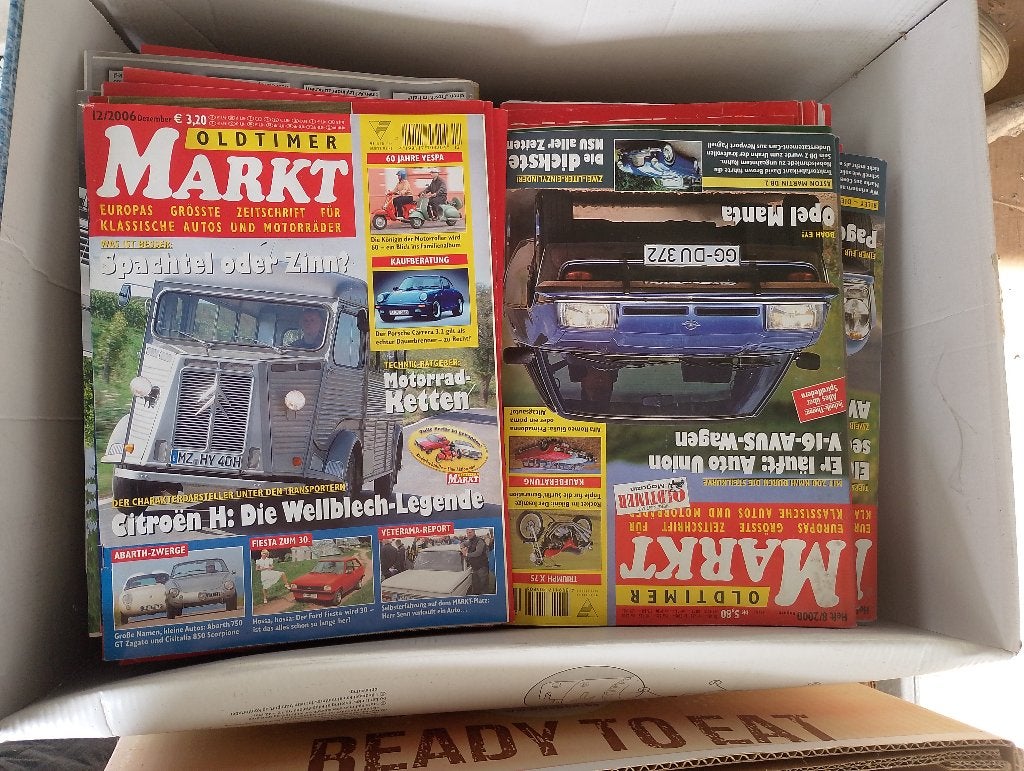Dozen Oldtimer markt magazines, Ophalen, Gelezen, Algemeen