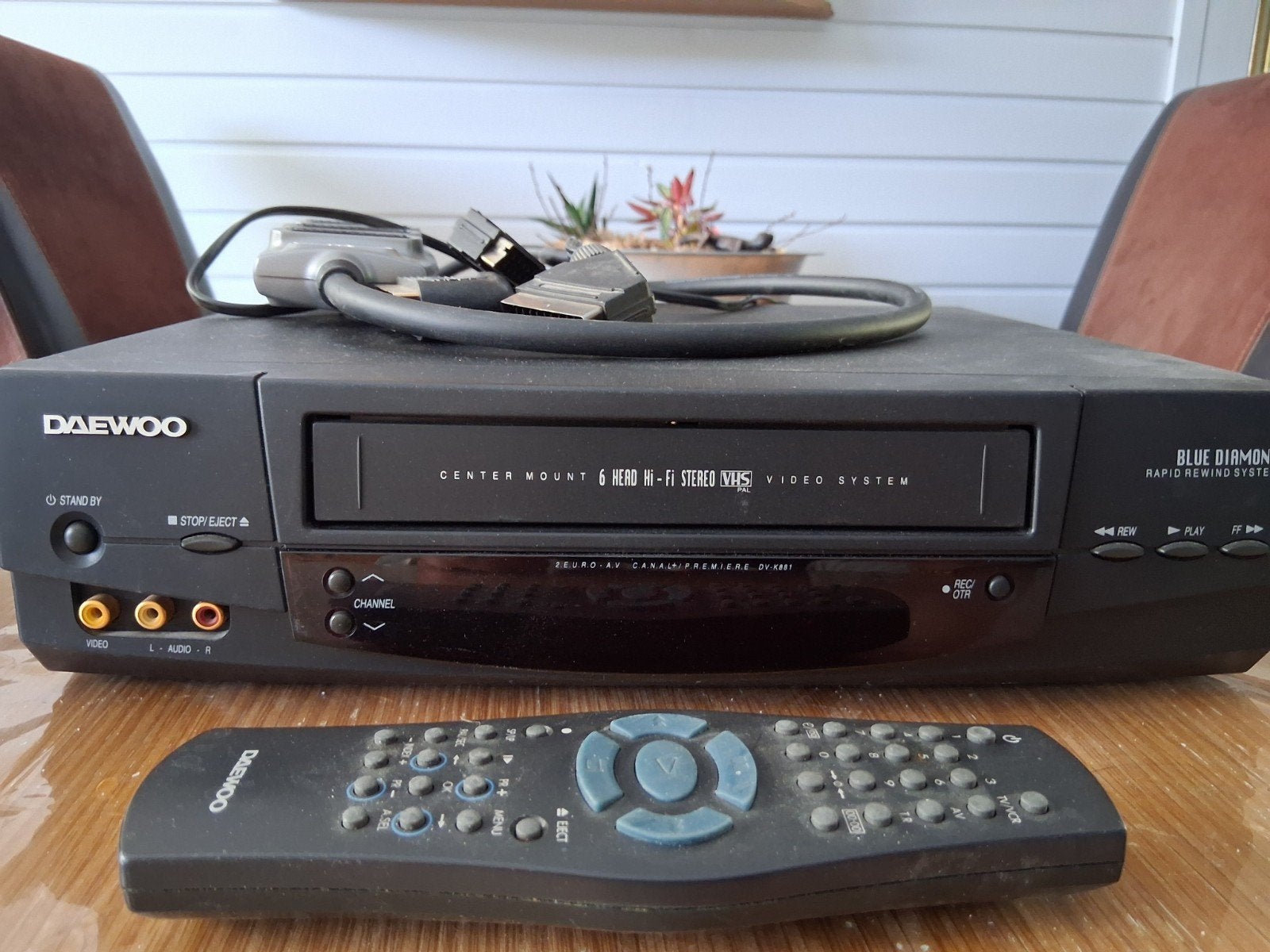 Daewoo DV-K881 VHS-speler met afstandsbediening, Ophalen, Gebruikt, VHS-speler of -recorder