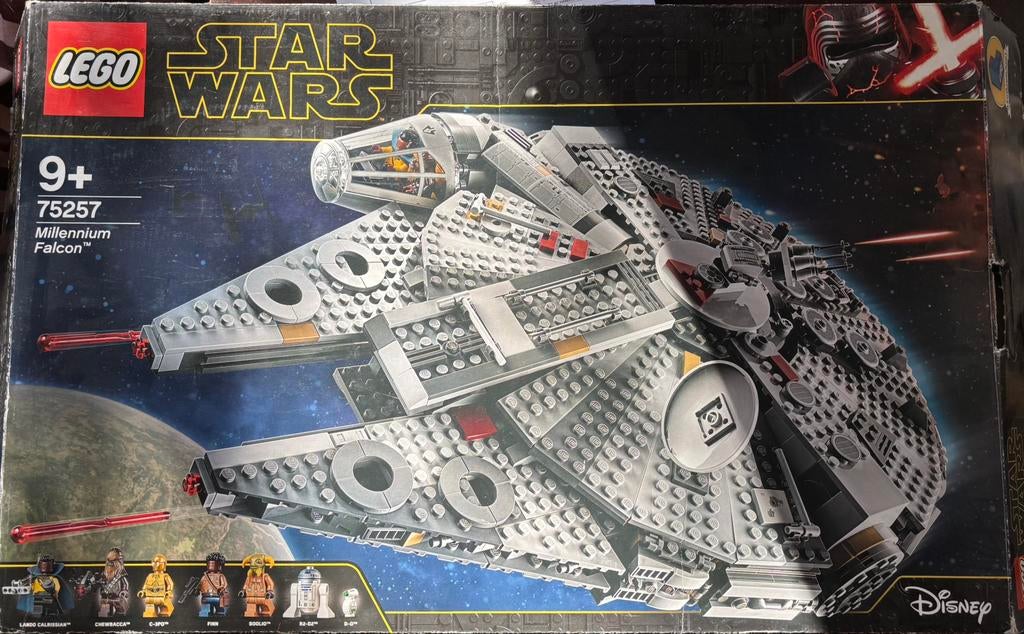 Lego 75257 Millennium Falcon, Ophalen of Verzenden, Zo goed als nieuw
