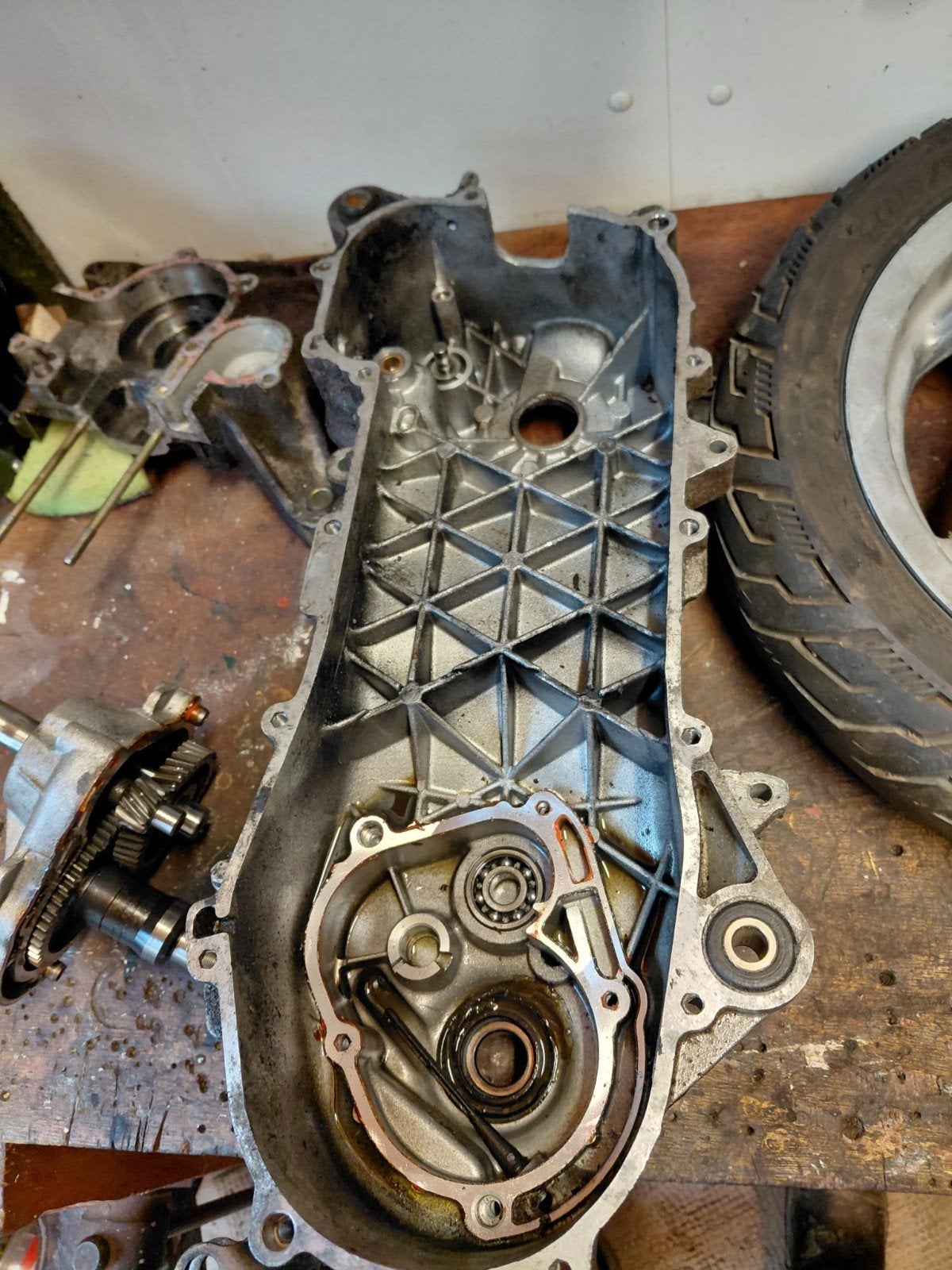 type 2 blok 50cc 2t compleet, Ophalen, Blok, Piaggio