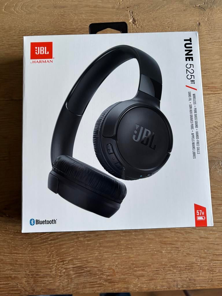 JBL TUNE 525BT Bluetooth Koptelefoon - NIEUW, Overige merken, Nieuw, Draadloos, Op oor (supra aural)