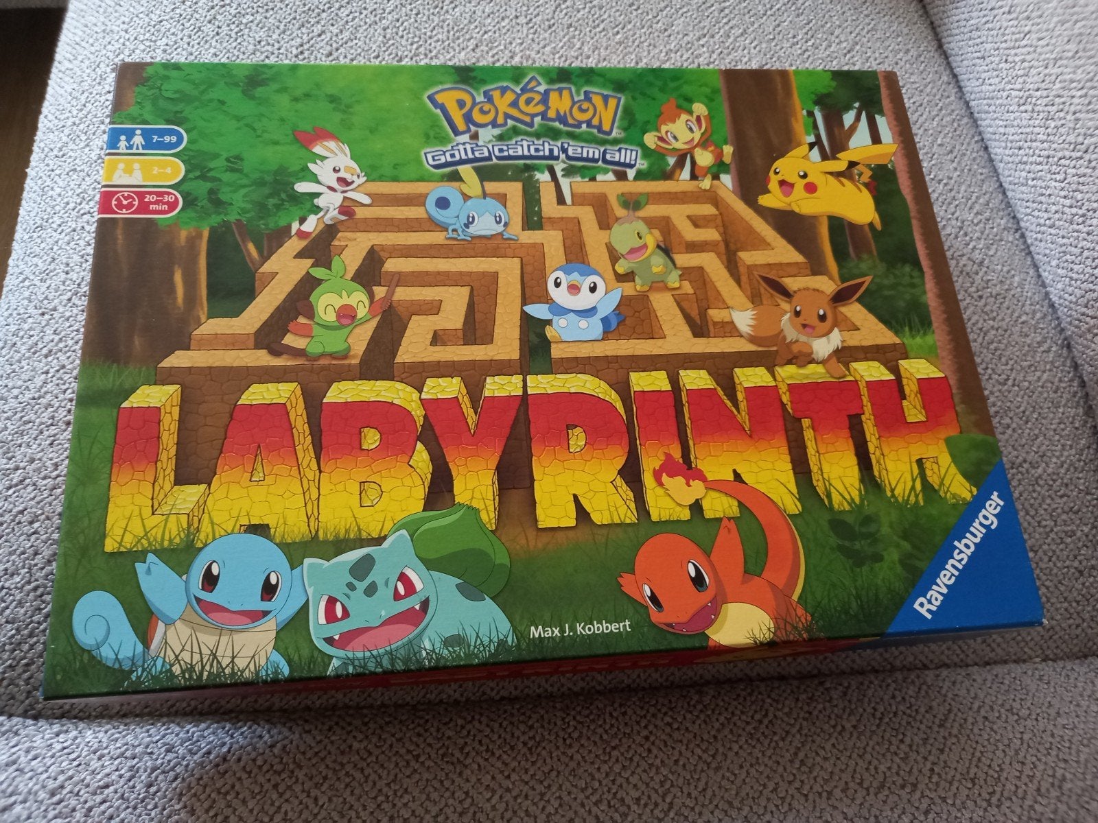 Pokemon Labyrinth/doolhof, Een of twee spelers, Ophalen of Verzenden, Zo goed als nieuw, Ravensburger