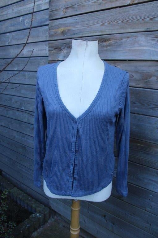 Vest dun blauw Sylvie Meis mt L Vaste prijs AANBIEDING, Maat 42/44 (L), Sylvie Meis, Zo goed als nieuw, Verzenden