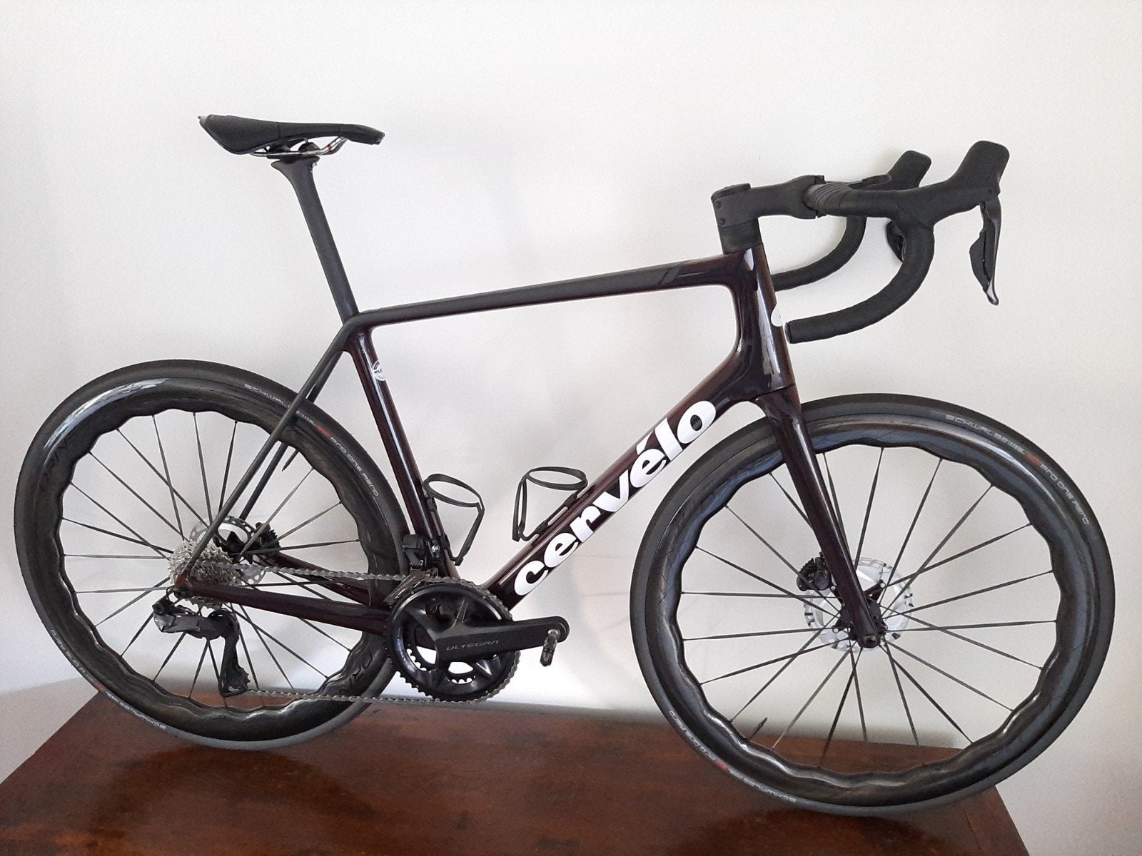 Cervelo R5 disc di2 12-speed Ultegra, powermeter. Maat 58, Fietsen en Brommers, Carbon, Zo goed als nieuw, Cervelo R5 disc, Meer dan 20 versnellingen