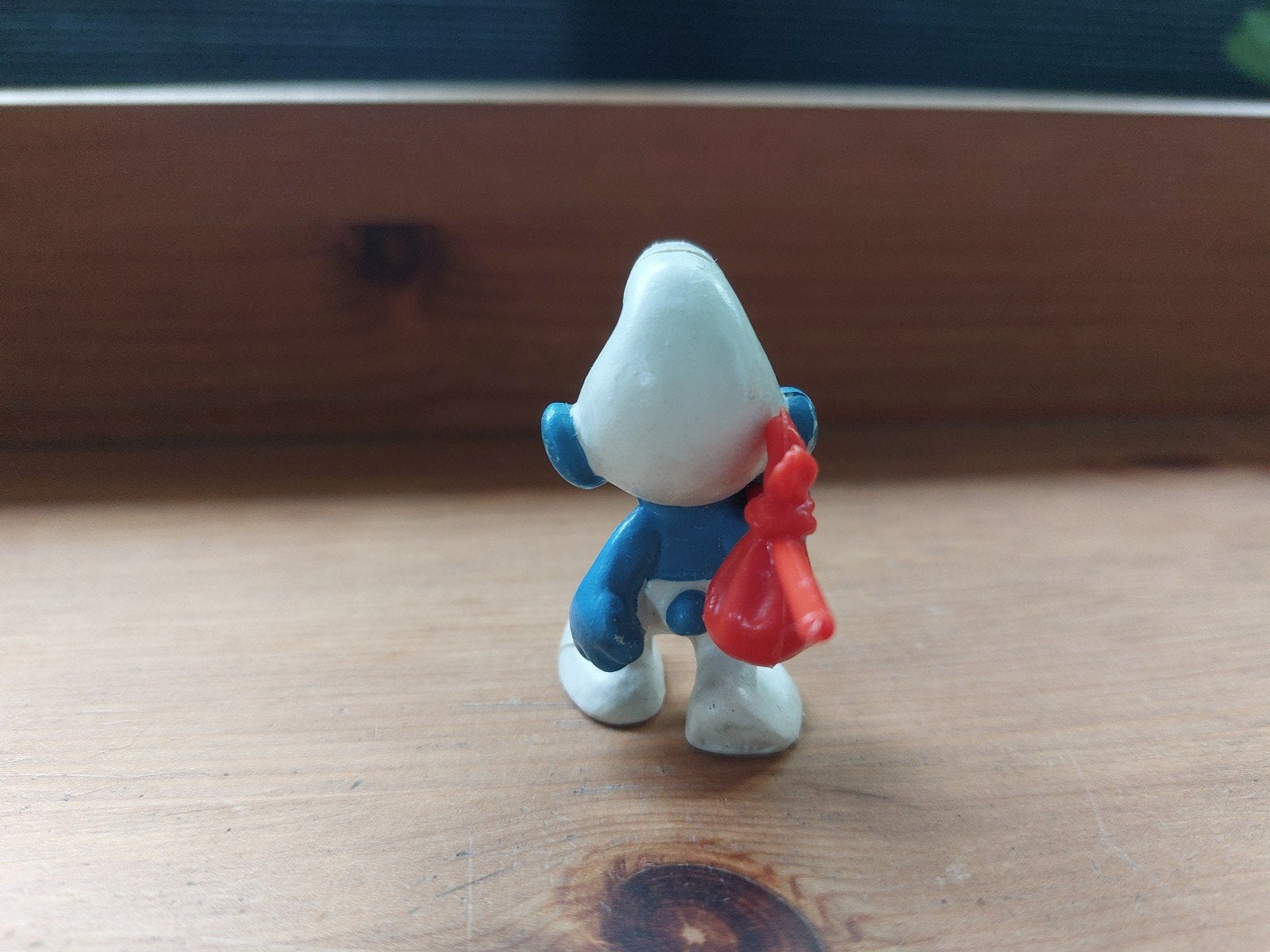 Smurf met knapzak 20088 De Smurfen, Ophalen of Verzenden