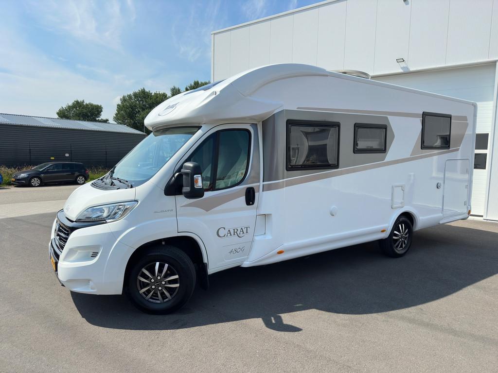 Mc louis Carat 480g Dak airco, Caravans en Kamperen, Campers, Bedrijf, Elektrische ramen, Airconditioning, Half-integraal