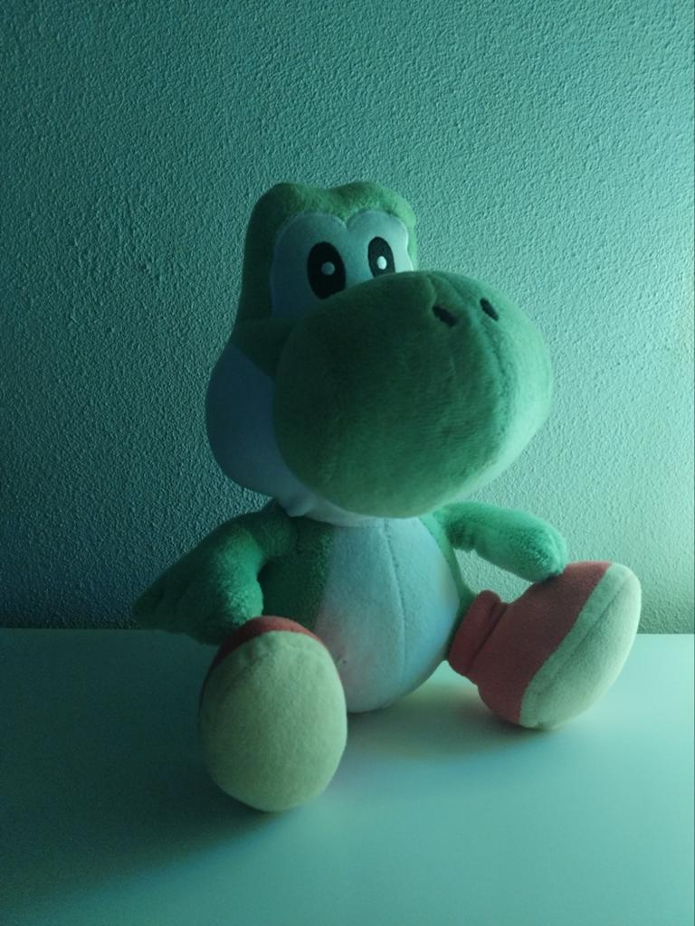 Yoshi knuffel - Super Mario - Groen pluche figuur, Overige typen, Ophalen of Verzenden, Nintendo, Middelgroot (20 tot 80 cm)