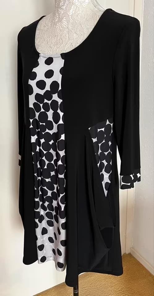 Joseph Ribkoff lange top /tuniek maat 40[Dm], Maat 38/40 (M), Zwart, Ophalen of Verzenden, Zo goed als nieuw