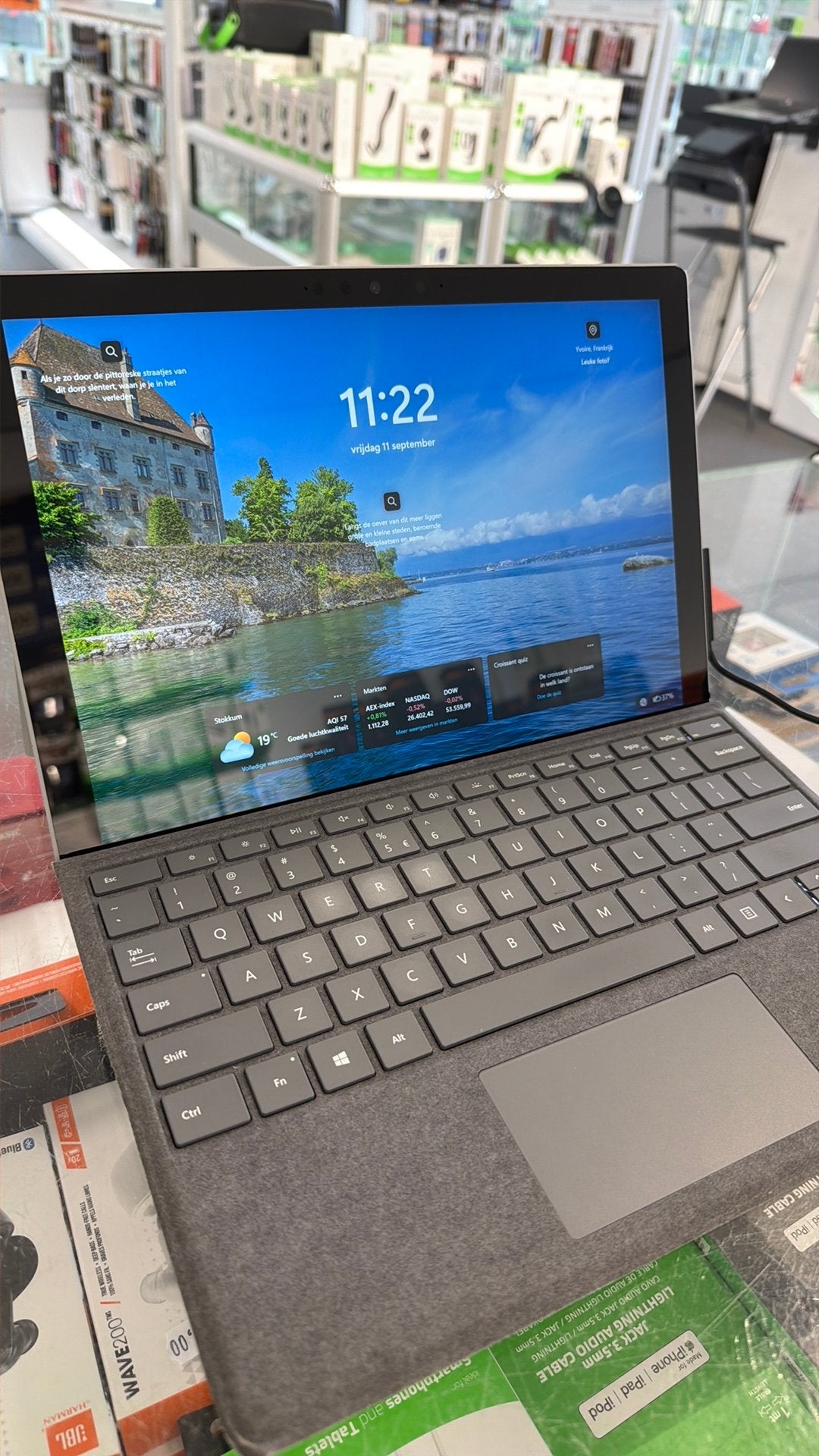 Microsoft Surface Pro 7+ i5 16gb/256gb, Ophalen, 2 tot 3 Ghz, 13 inch, Zo goed als nieuw