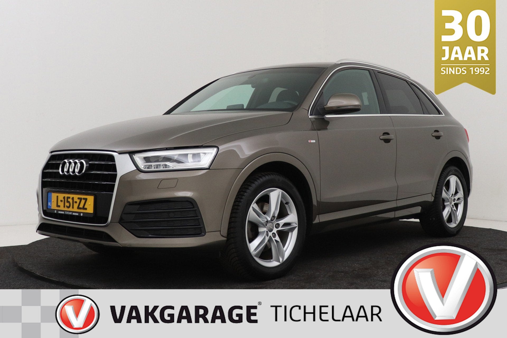 Audi Q3 1.4 TFSI Sport Pro Line S-Line | Uitklap Trekhaak |, Auto's, Audi, 1380 kg, 4 cilinders, Leder en Stof, SUV of Terreinwagen