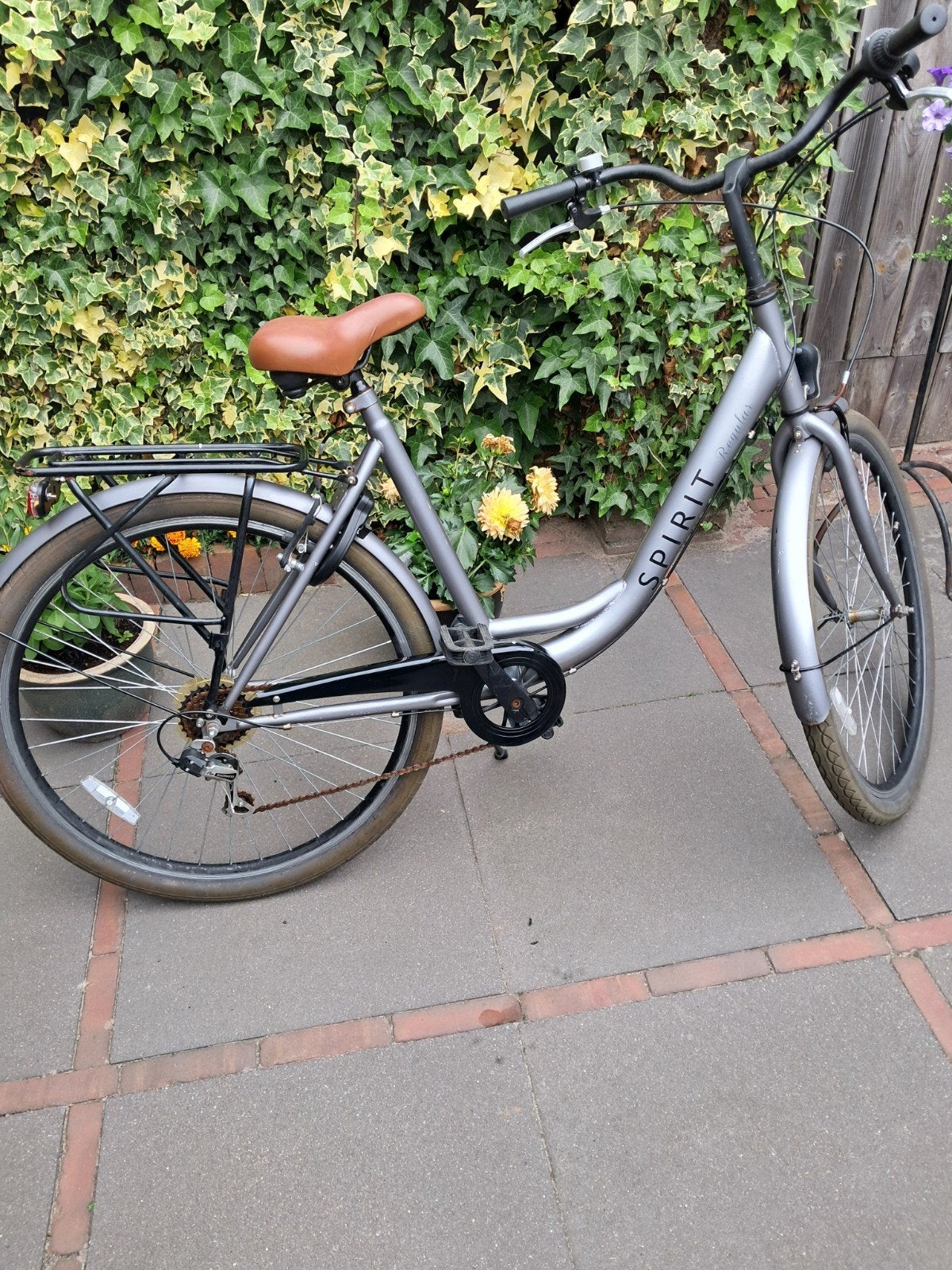 Dames fiets, Fietsen en Brommers, Fietsen | Dames | Damesfietsen, Ophalen, Gebruikt, Velgrem, Versnellingen