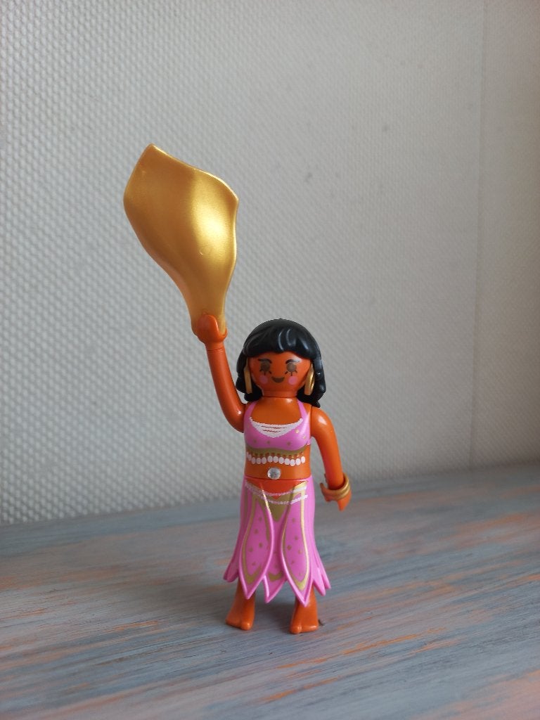 Playmobil 5597 Figures serie 8 Danseres Egypte Buikdanseres, Complete set, Ophalen of Verzenden, Zo goed als nieuw, Figuren