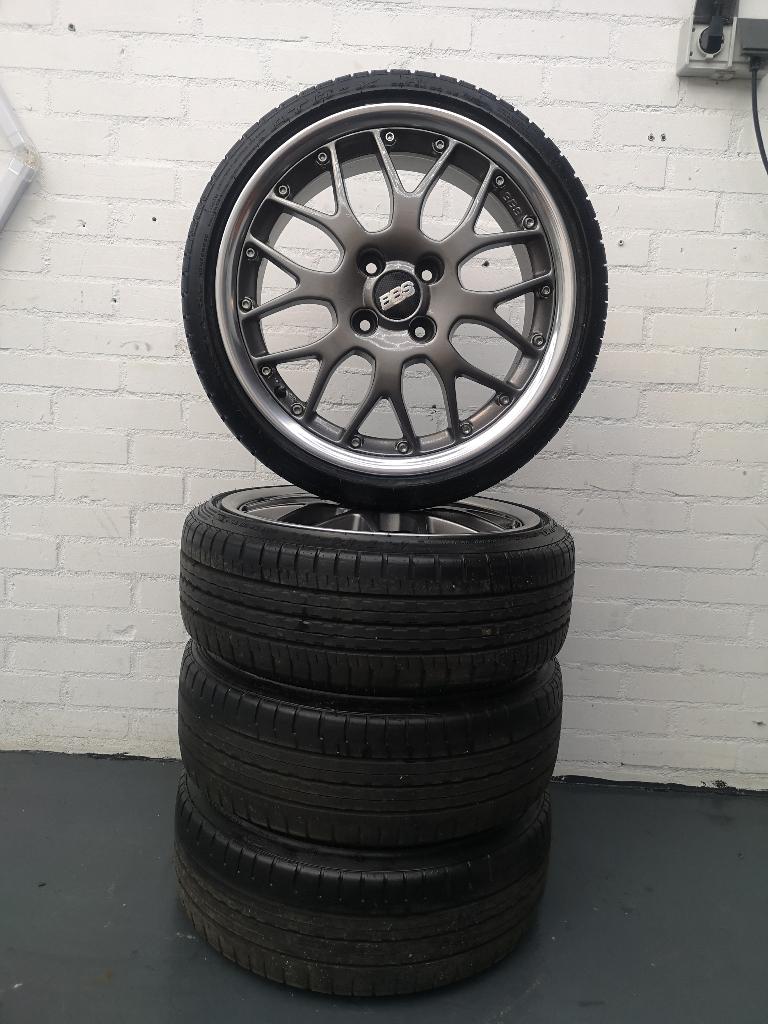 BBS RS764, 4X100, 165/40R16 Zomerbanden Economist, Auto-onderdelen, Banden en Velgen, Ophalen, 16 inch, Banden en Velgen, Gereviseerd