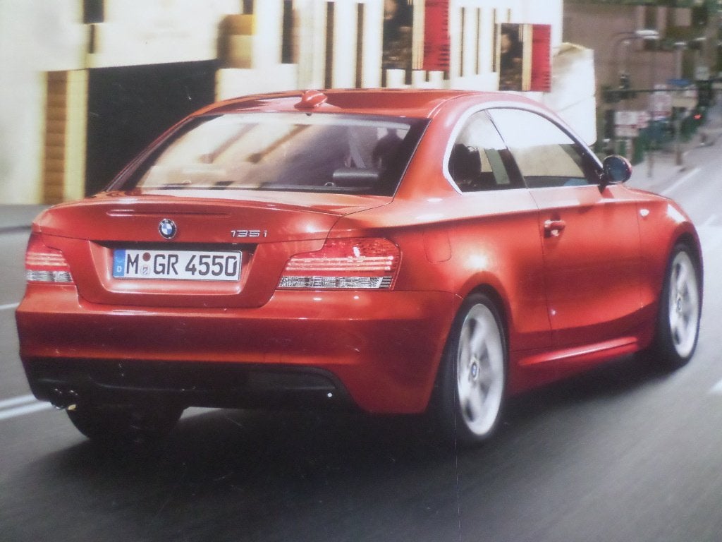 BMW 120d 123d 135i Coupe Brochure, Ophalen of Verzenden, Zo goed als nieuw, BMW