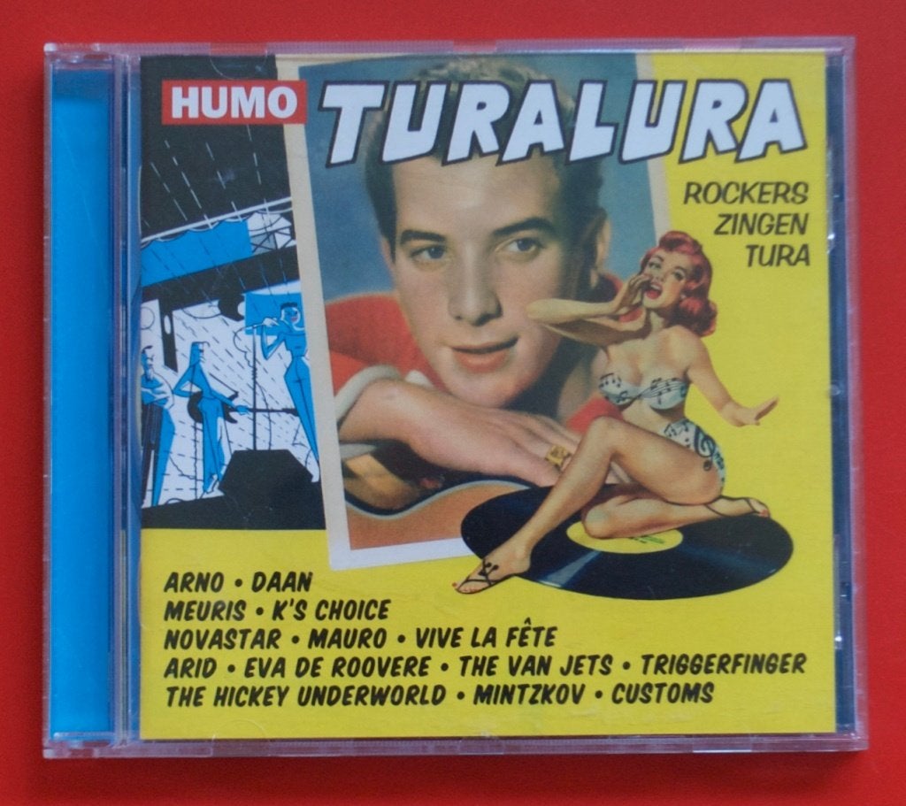 cd Turalura 2 Rockers zingen Will Tura 2010 Humo Arid Daan, Ophalen of Verzenden, Gebruikt, Poprock