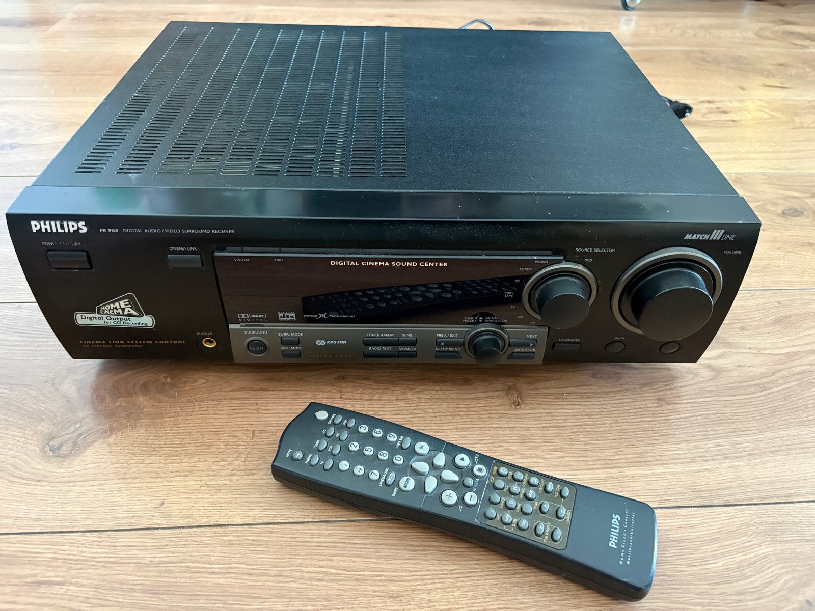 Philips FR965/00 Digital Audio/Video Surround Receiver, Ophalen, Gebruikt, Overige systemen, 120 watt of meer