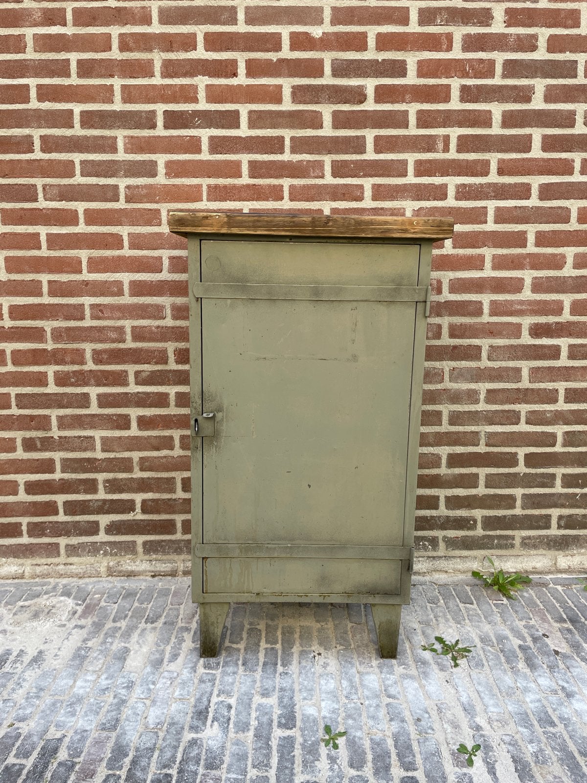 Industrieel vintage werkplaats kastje jaren '50/'60, Huis en Inrichting, Kasten | Overige, Ophalen, Gebruikt, ., .