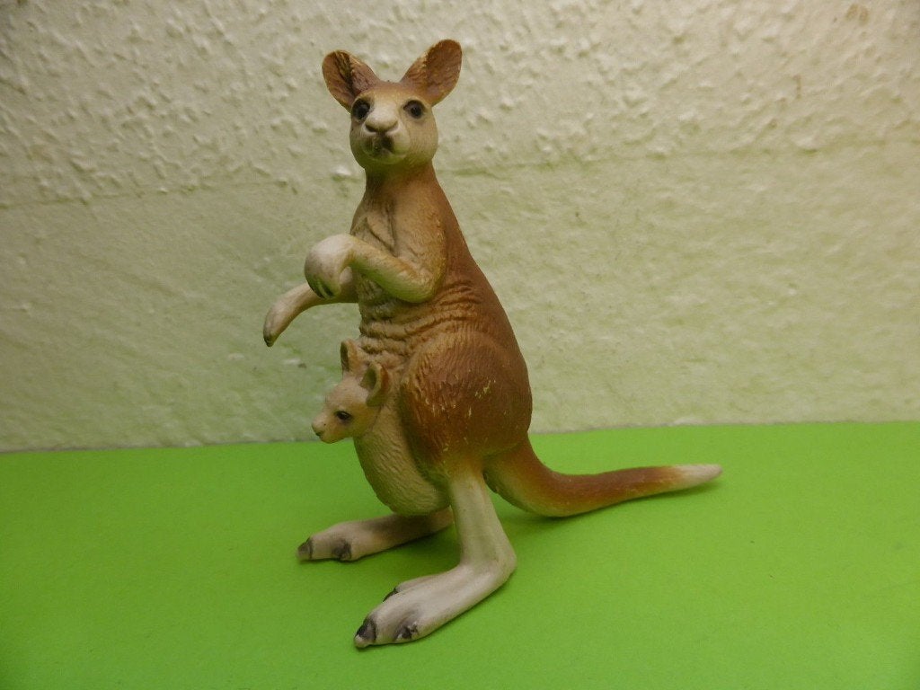Schleich 14174 kangoeroe, dierfiguur, Ophalen of Verzenden, Zo goed als nieuw, Overige soorten, Beeldje of Figuurtje