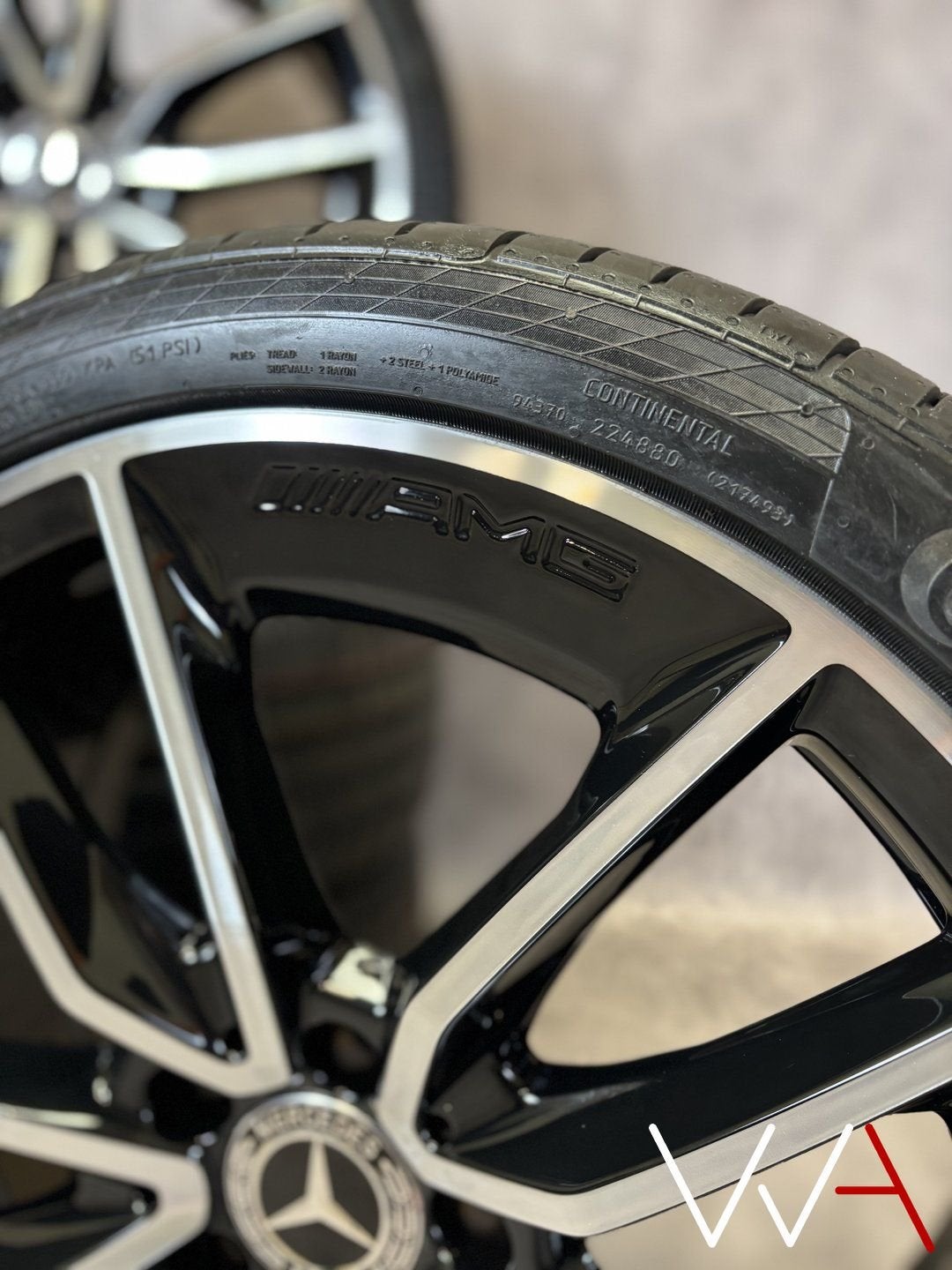 19” Mercedes-Benz A35 AMG velgen A-Klasse W177 Continental, 19 inch, Gebruikt, -, -