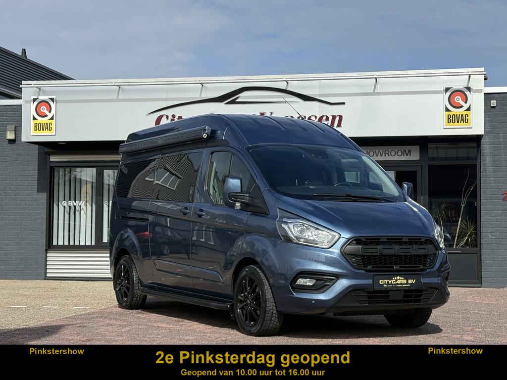 Ford Transit Custom buscamper zeer luxe inbouw professioneel, Caravans en Kamperen, Campers, Buscamper of Camperbus, Airbags, Tot en met 2