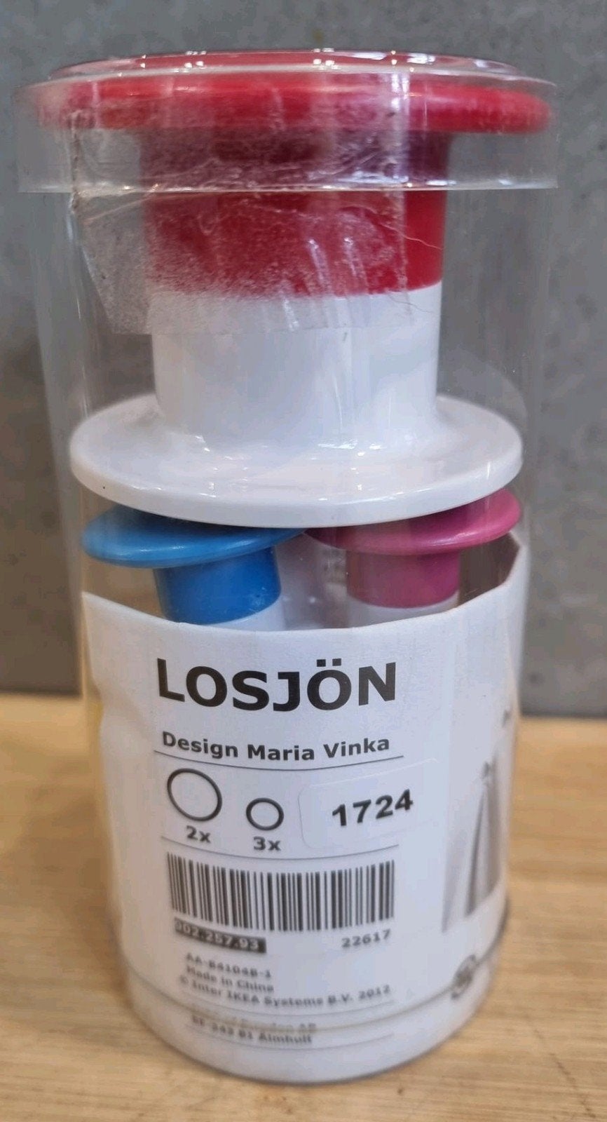 Ikea Losjon Maria Vinka haken hanger wandhanger, Ophalen, Zo goed als nieuw, Kunststof, Vintage