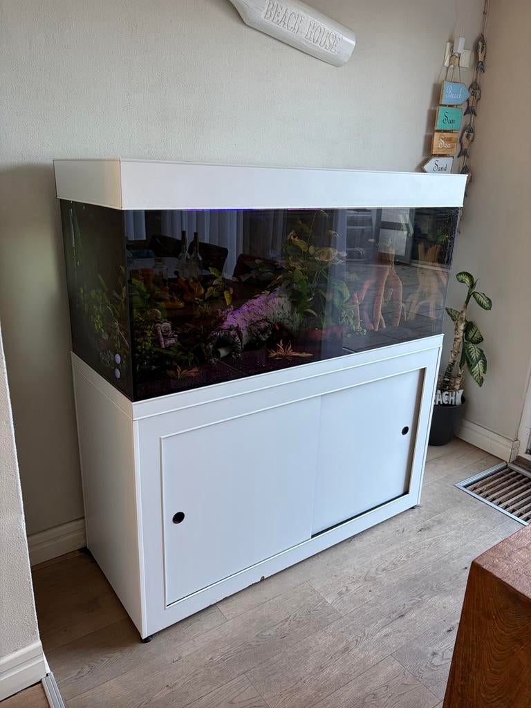 Aquarium, Ophalen, Leeg aquarium