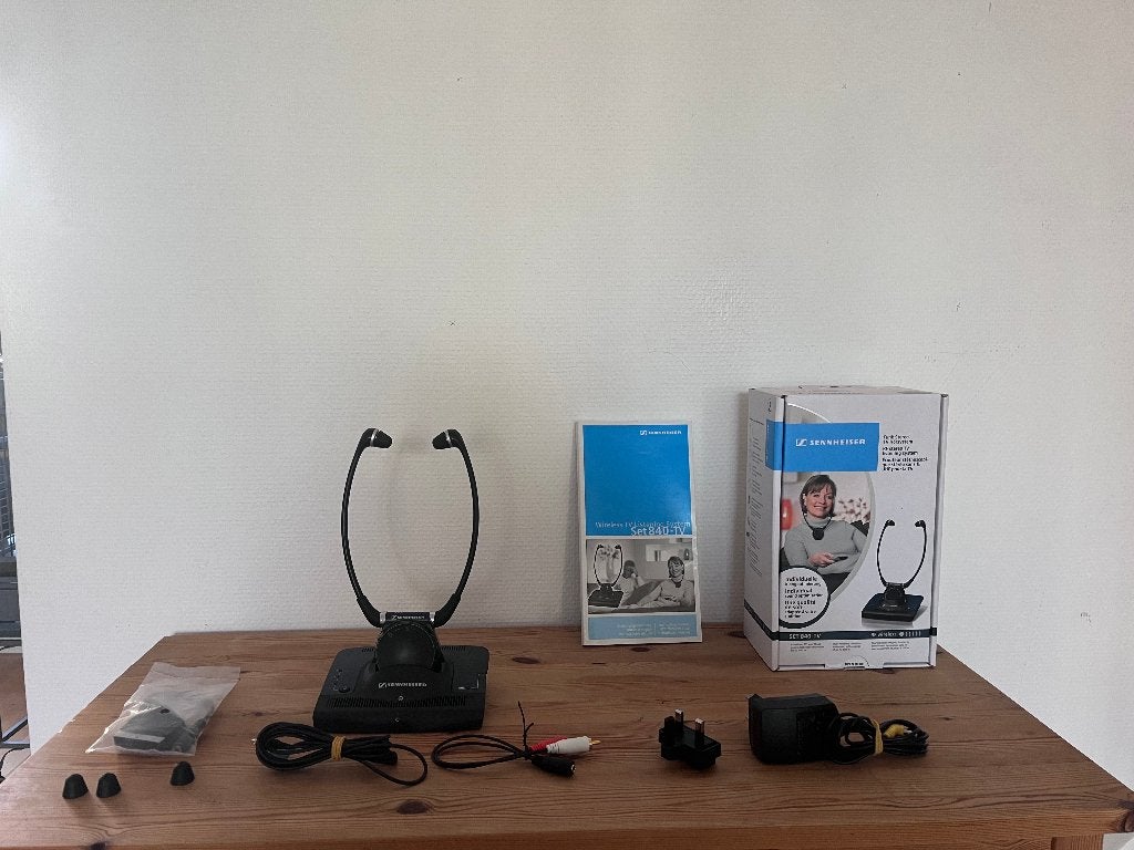 Sennheiser SET 840-TV draadloos tv luistersysteem, In-ear, Sennheiser, Draadloos, Ophalen of Verzenden