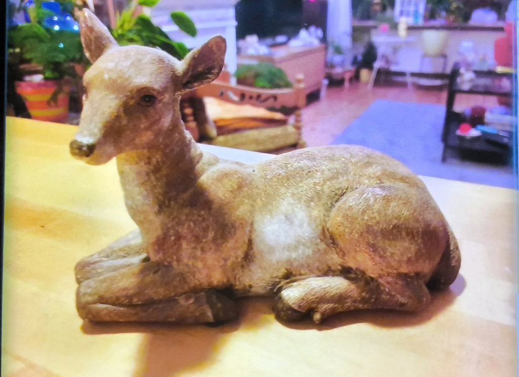 Hert, Ophalen of Verzenden, Zo goed als nieuw, Hert, Beeldje of Figuurtje