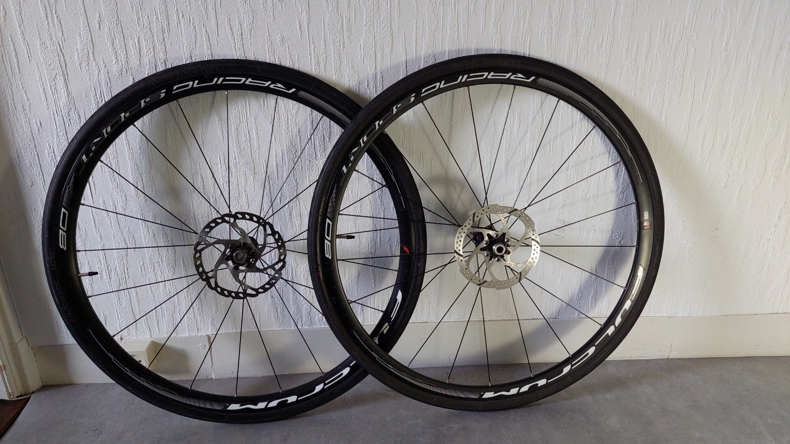 Racefiets wielen discbreak, Ophalen, Racefiets, Aluminium