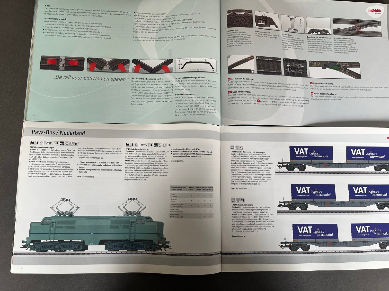 2 Märklin/Trix catalogi uit 2012 - In goede staat, Ophalen of Verzenden, Zo goed als nieuw, Boek, Tijdschrift of Catalogus, Märklin
