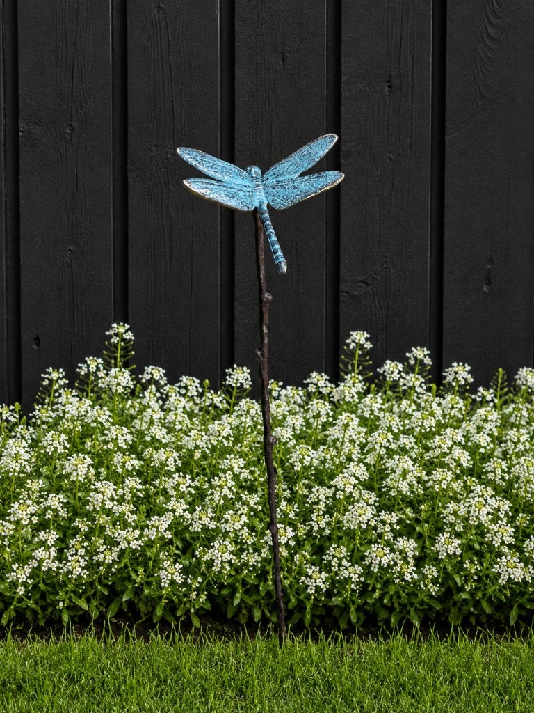 LIBELLE / tuinprikker / brons, Huis en tuin decoratie Marie, Nieuw, Info@huisentuindecoratiemarie.nl, Peize