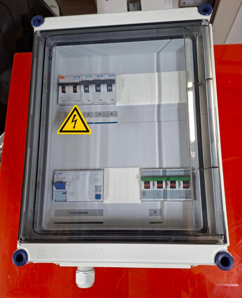 EATON ABB HOLEC HALYESTER Groepenkast 40A 0,03A aardlek, Hobby en Vrije tijd, Elektronica-componenten, Ophalen of Verzenden, Zo goed als nieuw
