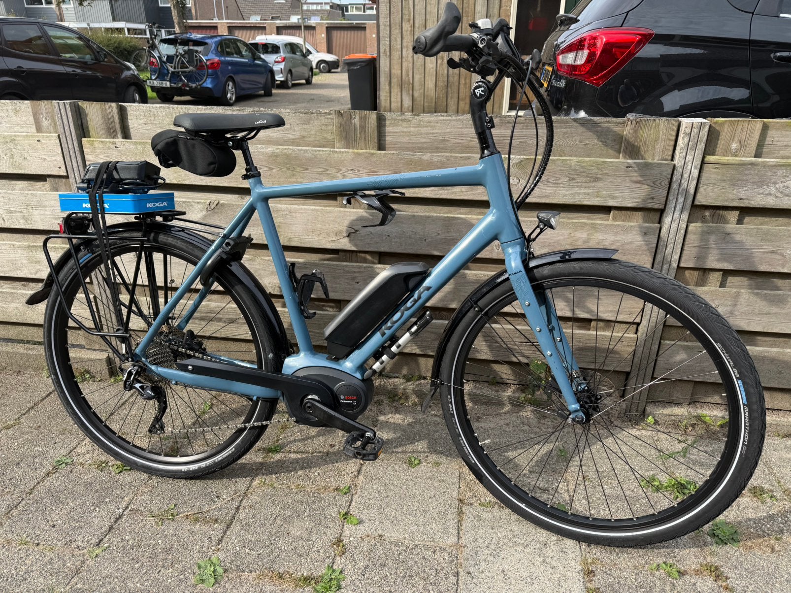 Koga e worldtraveller 10 versn 61frame 500wh, Zo goed als nieuw, 59 cm of meer, 50 km per accu of meer, Ophalen