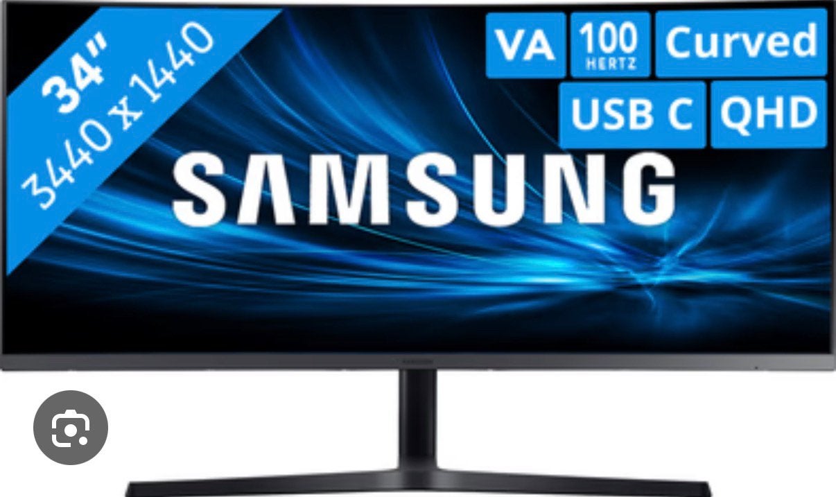 Samsung LC34H890WGRXEN zo goed als nieuw, Computers en Software, Monitoren, Ophalen, IPS, Zo goed als nieuw, Ultrawide