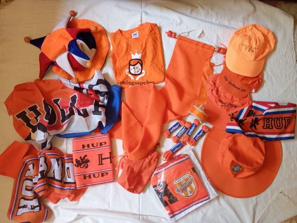 verzameling ORANJE spulletjes van eerder, Ophalen of Verzenden