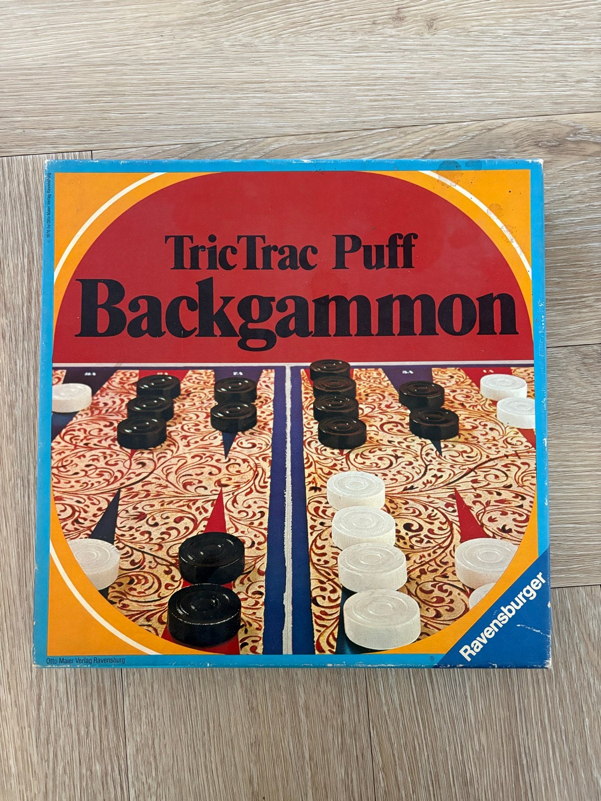 Backgammon TricTrac Puff - Ravensburger, Een of twee spelers, Ophalen of Verzenden, Gebruikt