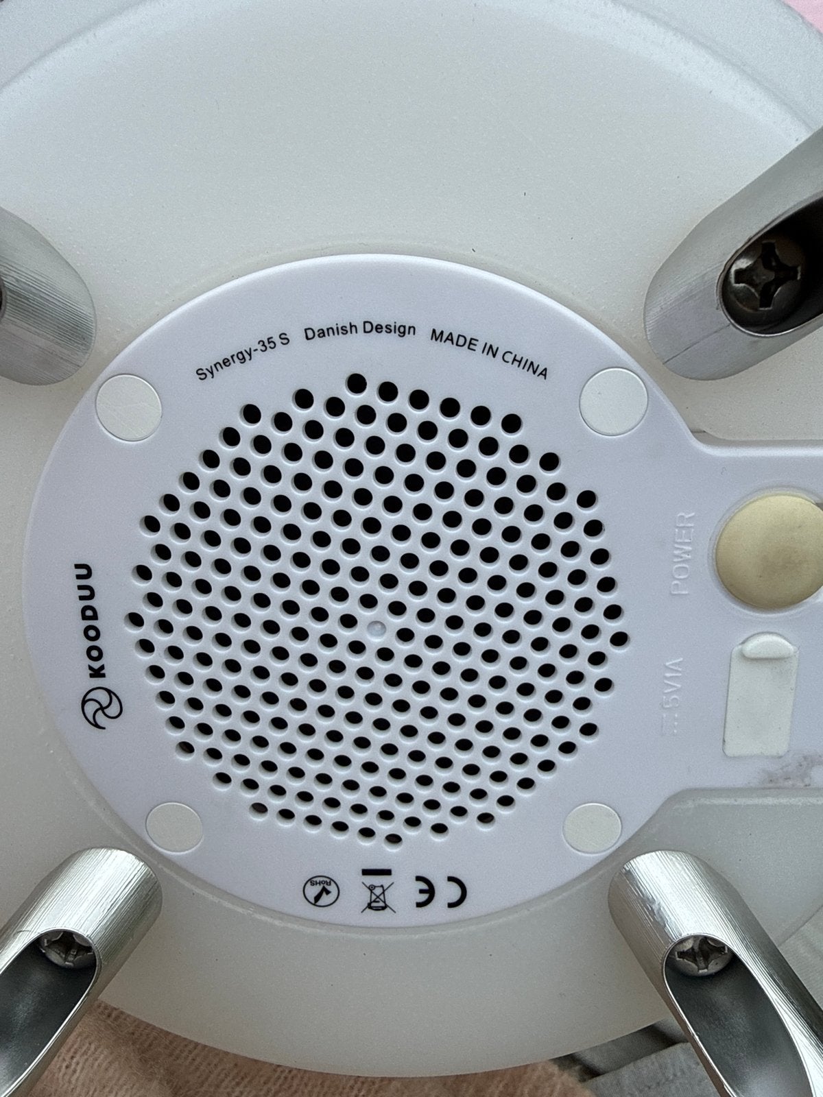 Kooduu Synergy-35 S Draagbare Speaker met LED Verlichting, Overige merken, Ophalen of Verzenden, Zo goed als nieuw, Draagbare speaker